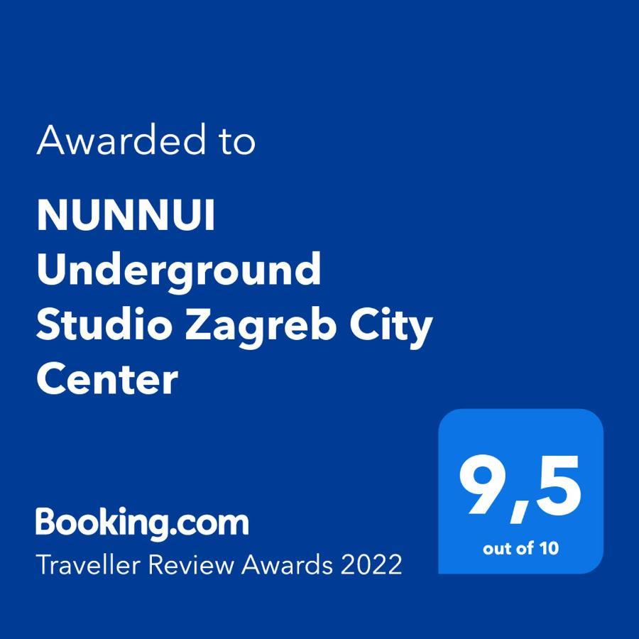 Nunnui Underground Studio Zagreb City Center Dış mekan fotoğraf